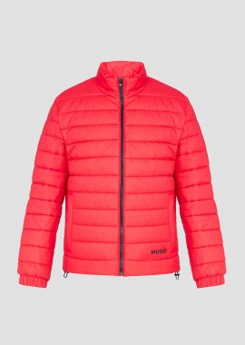 Hugo Boss ανδρικό μπουφάν με καπιτονέ σχέδιο Slim Fit ''Brenti'' - 50517753 Κόκκινο