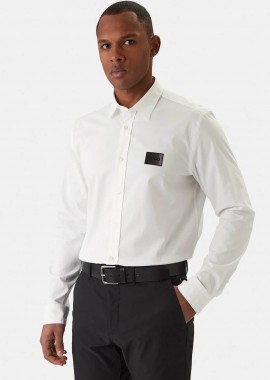HUGO - Hugo Boss ανδρικό πουκάμισο μονόχρωμο Relaxed Fit