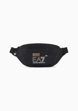 EA7 unisex τσαντάκι μέσης με λογότυπο - 245079CC940 Μαύρο