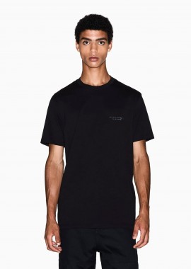 Armani Exchange ανδρικό T-shirt με λογότυπο Regular Fit - XM001281AF10361 Μαύρο