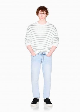 Armani Exchange ανδρικό τζιν παντελόνι πεντάτσεπο Skinny Fit - XM000070AF24462 Denim Blue