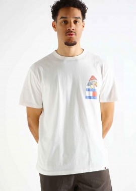 TOMMY JEANS - Tommy Jeans ανδρικό T-shirt με graphic print Regular Fit - DM0DM18980 Λευκό
