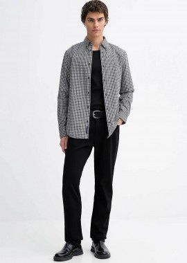 Tommy Jeans ανδρικό τζιν παντελόνι πεντάτσεπο Slim Fit - DM0DM22573 Μαύρο