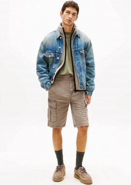 Tommy Jeans ανδρική βερμούδα cargo Regular Fit 