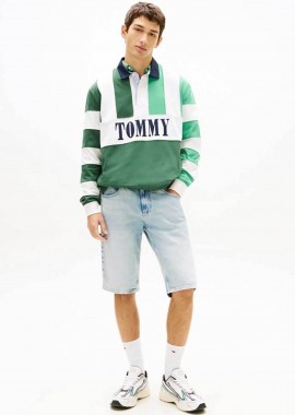 TOMMY JEANS - Tommy Jeans ανδρική βερμούδα denim Slim Fit