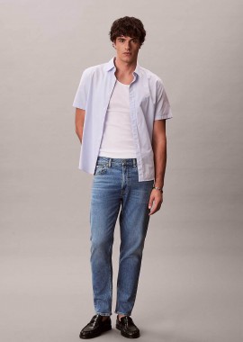CALVIN KLEIN JEANS - Calvin Klein Jeans ανδρικό τζιν παντελόνι πεντάτσεπο Tapered Fit