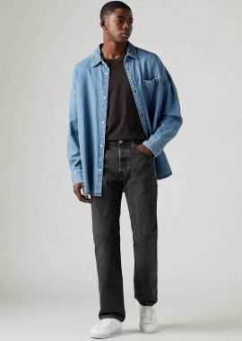 Levi's® ανδρικό τζιν παντελόνι πεντάτσεπο ''501™'' - 005013371 Ανθρακί