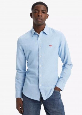Levi's® ανδρικό πουκάμισο μονόχρωμο Slim Fit - 866250005 Γαλάζιο