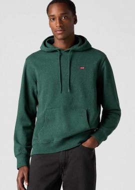 Levi's® ανδρική μπλούζα φούτερ με κουκούλα και λογότυπο Standard Fit 