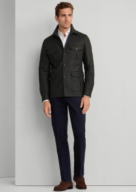Hackett ανδρικό παντελόνι chino Slim Fit - HM2100068R Μπλε Σκούρο