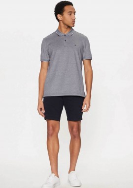 Calvin Klein ανδρική βερμούδα chino Slim Fit - K10K114063 Μπλε Σκούρο
