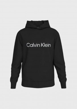 Calvin Klein ανδρική μπλούζα φούτερ με λογότυπο Relaxed Fit - LV14LD231G Μαύρο