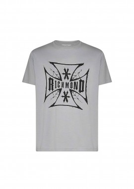 John Richmond ανδρικό T-shirt με iconic graphic logo print 