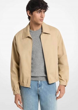 MICHAEL KORS - Michael Kors ανδρικό jacket με γιακά Regular Fit - CS6208EKWF Μπεζ