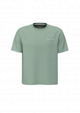 Guess ανδρικό T-Shirt με λογότυπο Slim Fit - M4YI55K8HM0 Πράσινο