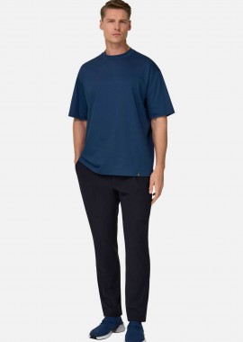 BOGGI MILANO - Boggi Milano ανδρικό παντελόνι Regular Fit - BO26P031201 Μπλε Navy