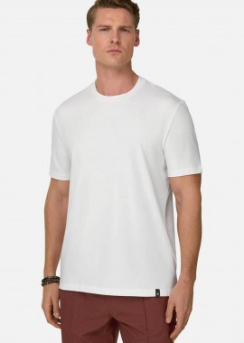 BOGGI MILANO - Boggi Milano ανδρικό πικέ T-shirt μονόχρωμο Regular Fit