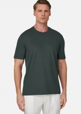 BOGGI MILANO - Boggi Milano ανδρικό πικέ T-shirt μονόχρωμο Regular Fit