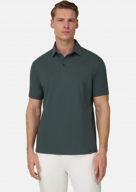 BOGGI MILANO - Boggi Milano ανδρική πόλο μπλούζα μονόχρωμη Regular Fit
