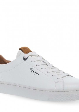 Ανδρικά Δερμάτινα Sneaker Pepe Jeans PMS00020 801