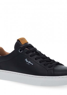 Ανδρικά Δερμάτινα Sneaker Pepe Jeans PMS00020 999