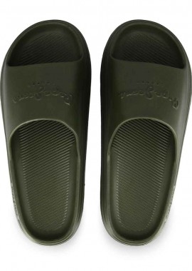 Ανδρικές Beach Slide Σαγιονάρες Θαλάσσης Pepe Jeans Pms70119 765 Khaki Green