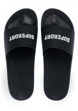 Ανδρικές Σαγιονάρες Θαλάσσης Με Φάσα Superdry Mf310292A Black/Ecru