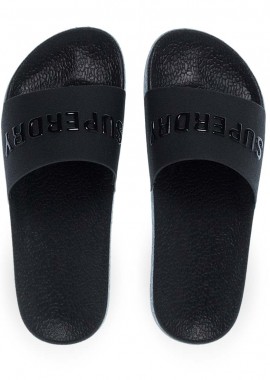 SUPERDRY - Ανδρικές Σαγιονάρες Θαλάσσης Με Φάσα Superdry Wf310257A Black