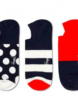 Ανδρικές Κάλτσες Κάλτσες Σετ Των 3 Happy Socks Bdo39-6500