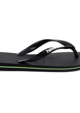 Σαγιονάρα Havaianas Hav. Brasil Logo Χρώματος Μαύρο 4110850-1069