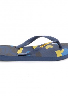 Ανδρική Σαγιονάρα Havaianas Top Camu Χρώματος Μπλε 4141398-0089