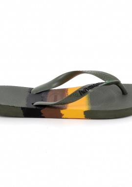 Ανδρική Σαγιονάρα Havaianas Brasil Tech Χρώματος Πράσινο 4147239-0869