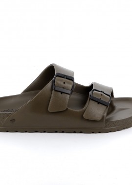 Ανδρική Σαγιονάρα Ateneo Χρώματος Χακί 04 SEA SANDALS.X