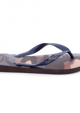 Ανδρική Σαγιονάρα Havaianas Print Men Χρώματος Καφέ 4141398-0727