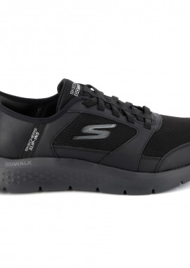 Ανδρικό Αθλητικό Παπούτσι Skechers Go Walk Flex - Anza Χρώματος Μαύρο 216504-BBK