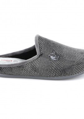 ADAM'S - Ανδρική Παντόφλα Adam's Χρώματος Γκρι 758-24501-19.2