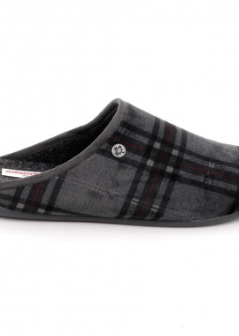 ADAM'S - Ανδρική Παντόφλα Adam's Χρώματος Γκρι 739-25504-19.3