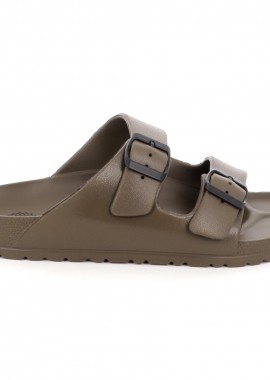 Ανδρική Σαγιονάρα Ateneo Χρώματος Χακί 04 SEA SANDALS.X