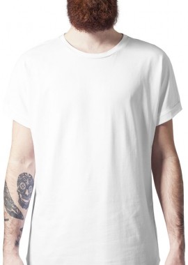 Ανδρικό T-Shirt μακρύ ασύμμετρο Urban Classics TB1227 White