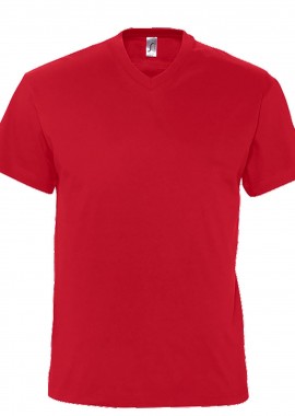 SOLS - Ανδρικό T-Shirt Victory 11150 SOL'S V-Neck Red
