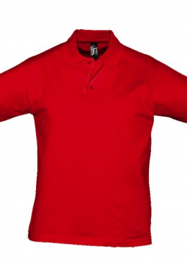 SOLS - Ανδρική Μπλούζα Polo Prescott 11377 SOL'S Red