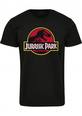 Merchcode - Jurassic Park Logo Tee Merchcode MC838 Black