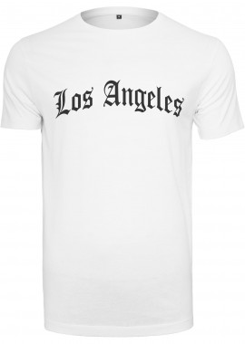 Mister Tee - Los Angeles Wording Tee MT Men MT2505-00220 white