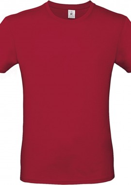 Ανδρικό T-Shirt TU01T B & C E150 Deep Red