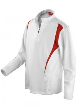 Spiro - Αθλητική Μπλούζα Προπόνησης R178X Spiro White/Red/White