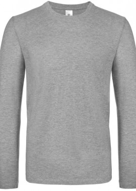 B & C - Μακρυμάνικο T-Shirt E150 LSL TU05T B & C Sport Grey