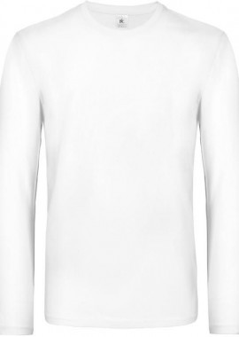 B & C - Μακρυμάνικο T-Shirt TU07T B & C E190 LSL White