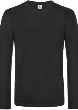 Μακρυμάνικο T-Shirt TU07T B & C E190 LSL Black