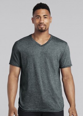 Gildan - Ανδρικό T-Shirt Softstyle 64V00 Gildan V-Neck Dark Heather