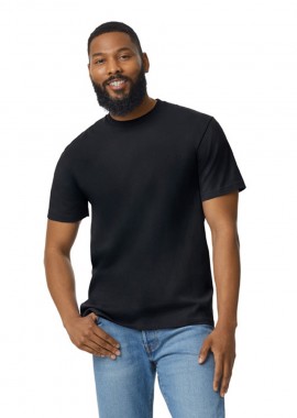 Gildan - T-Shirt Softstyle Midweight 65000 Gildan Pitch Black